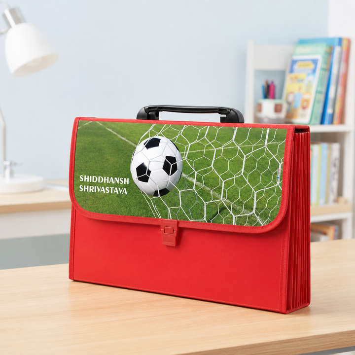 Red Folder - Soccer Goal