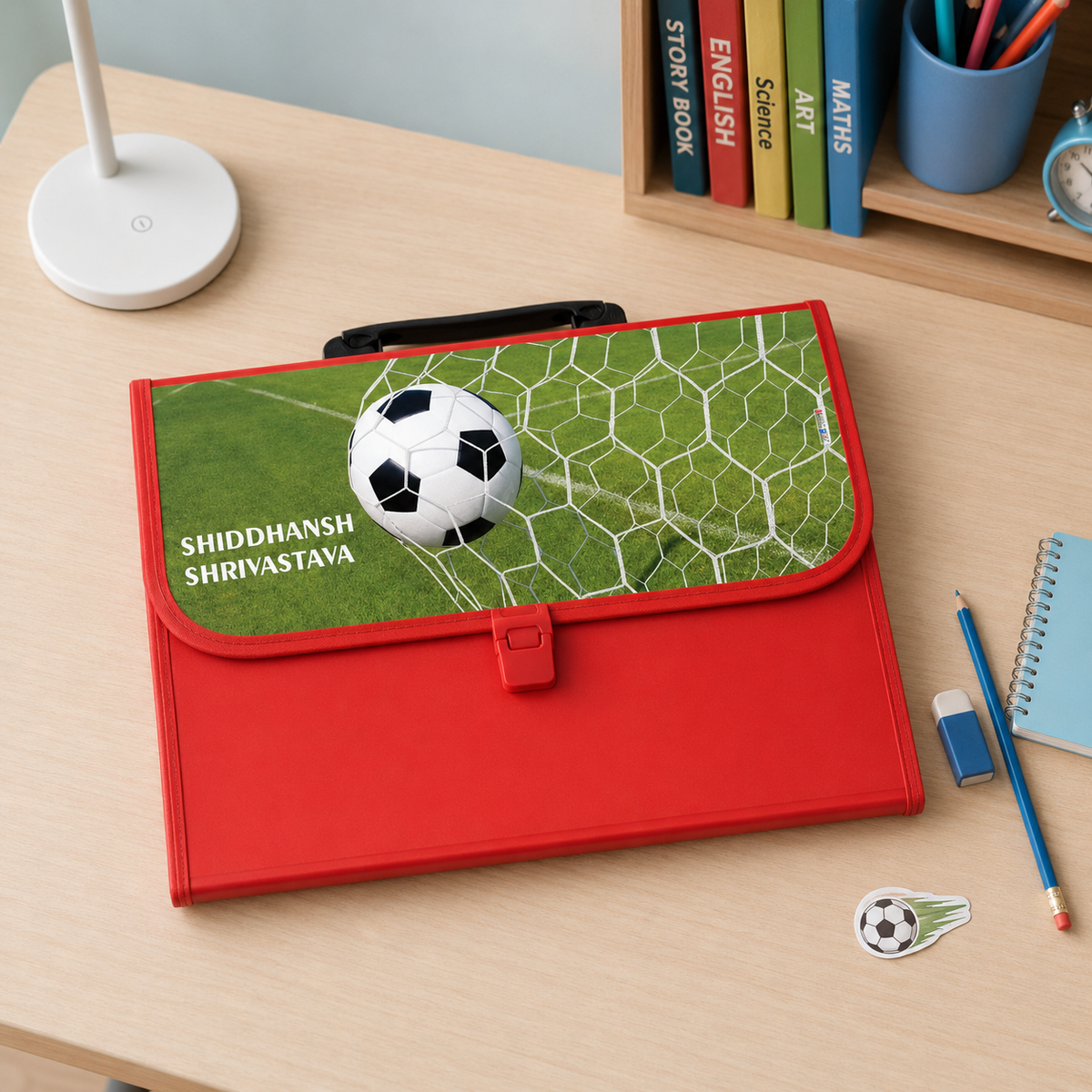 Red Folder - Soccer Goal