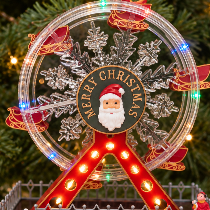 Rotating Musical LED Ferris Wheel