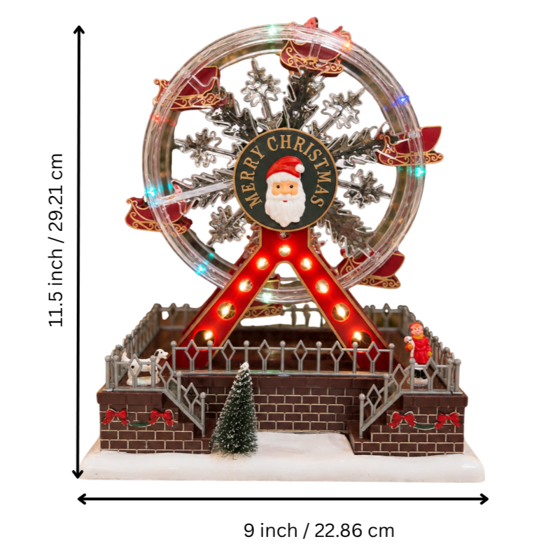 Rotating Musical LED Ferris Wheel