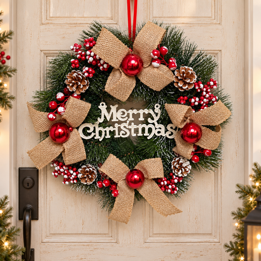 15" Rustic Charm Wreath