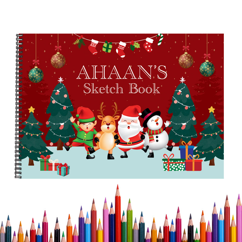 Xmas Friends Sketch Book