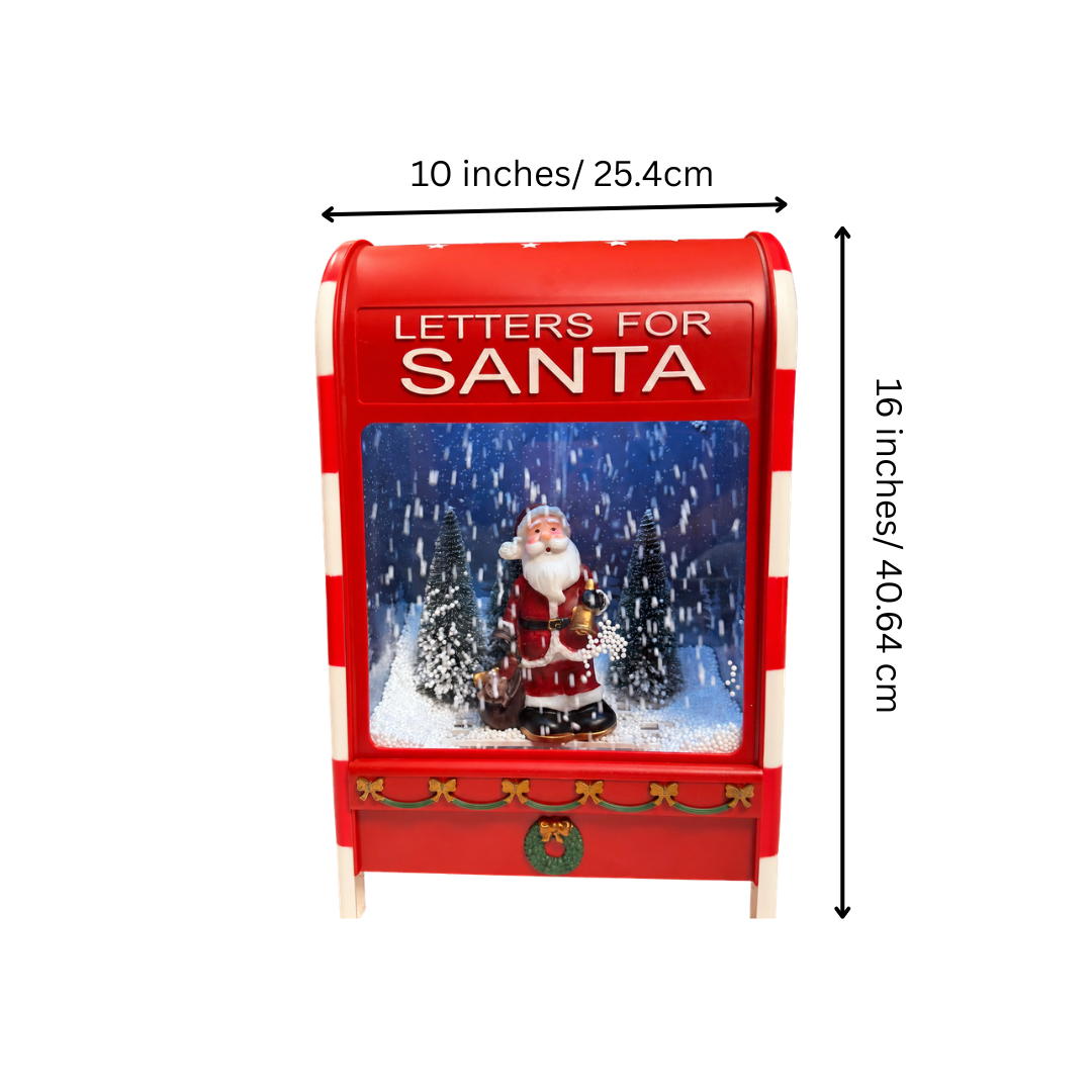 Santa’s Musical Snowfall Letter Box – Grand
