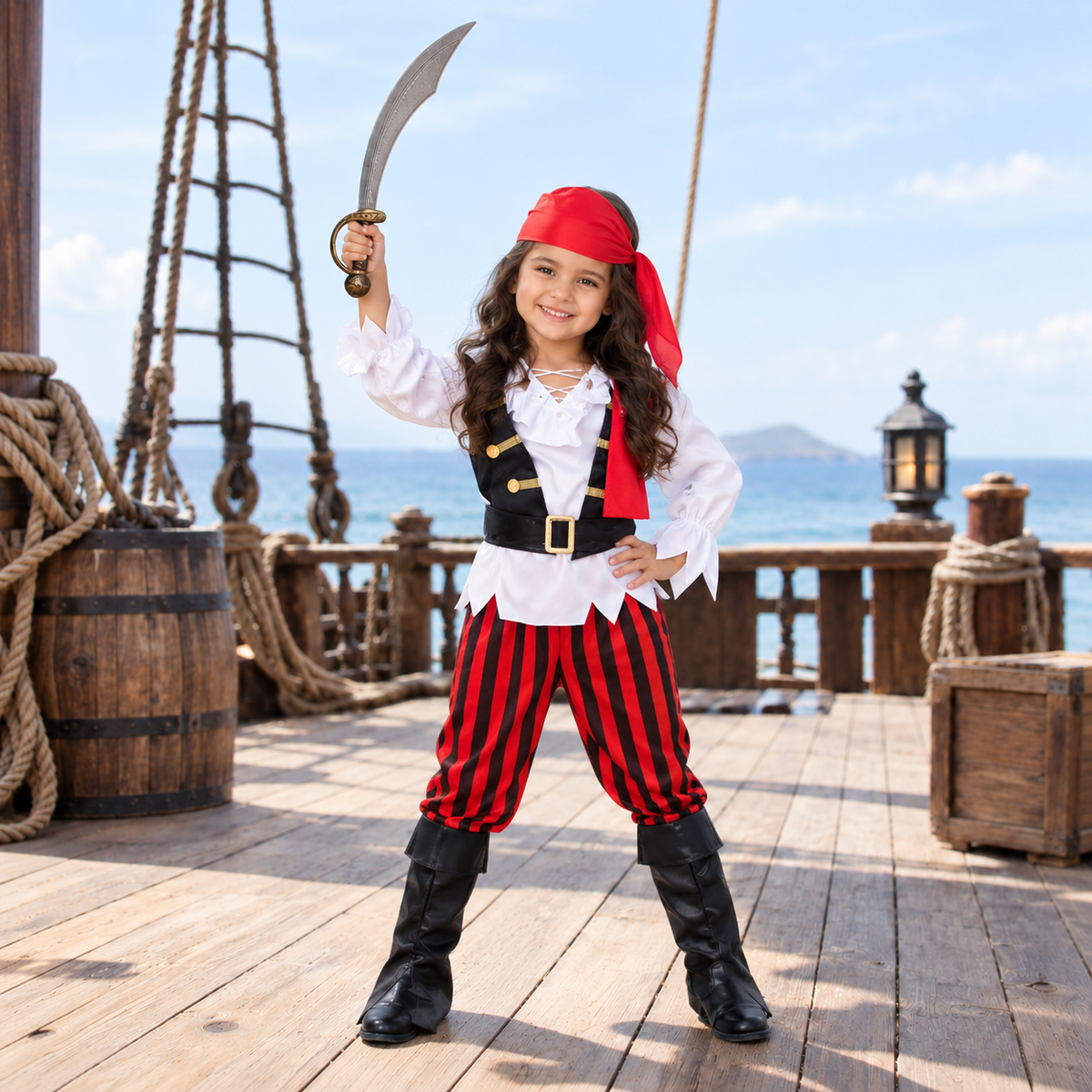 Halloween costume - Scarlet Sails Pirate