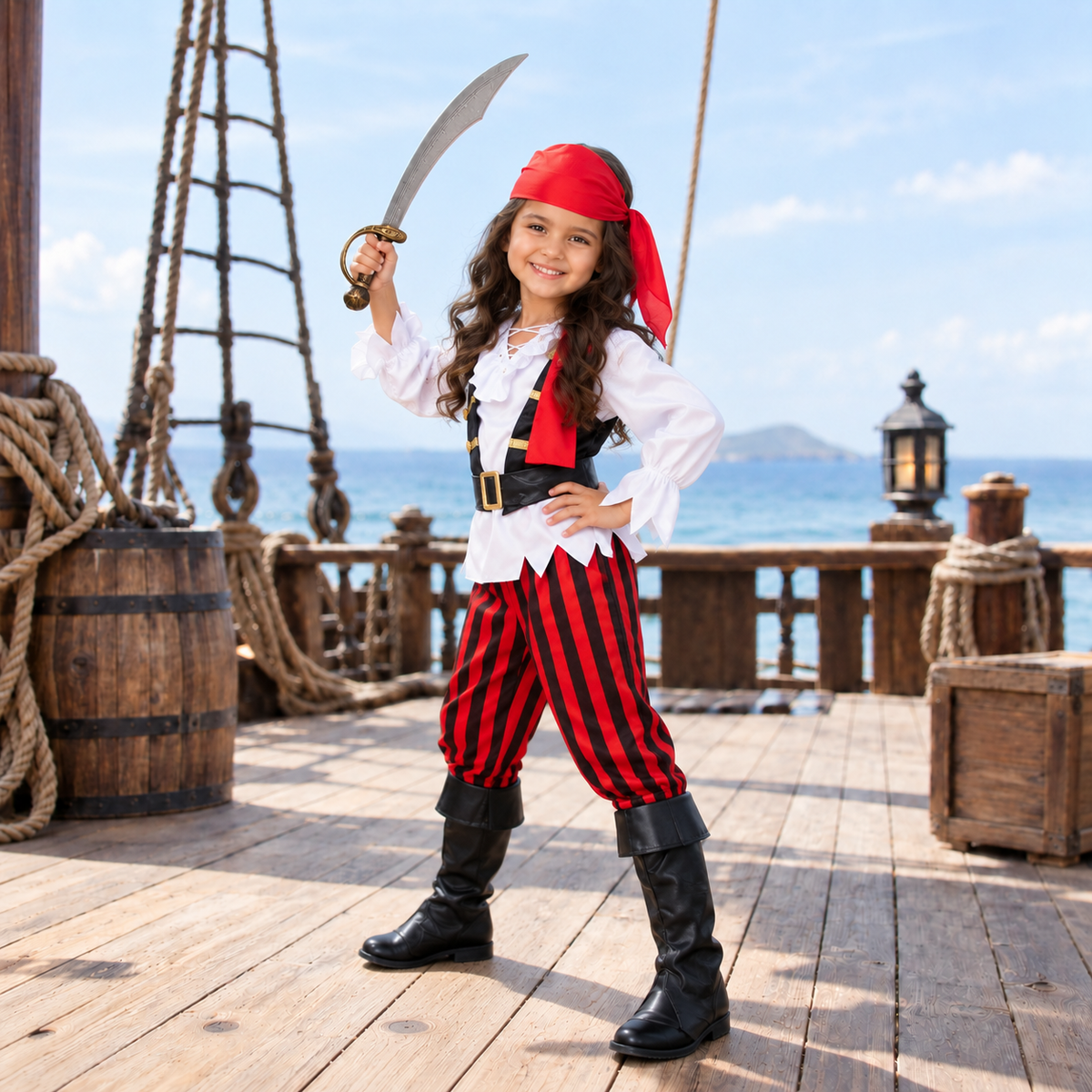 Halloween costume - Scarlet Sails Pirate
