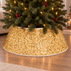 Sequins Tree Collar - Champagne Gold