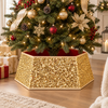 Sequins Tree Collar - Glam Gold
