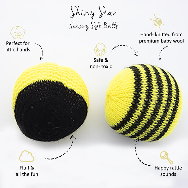 Shiny Star Sensory Soft Balls