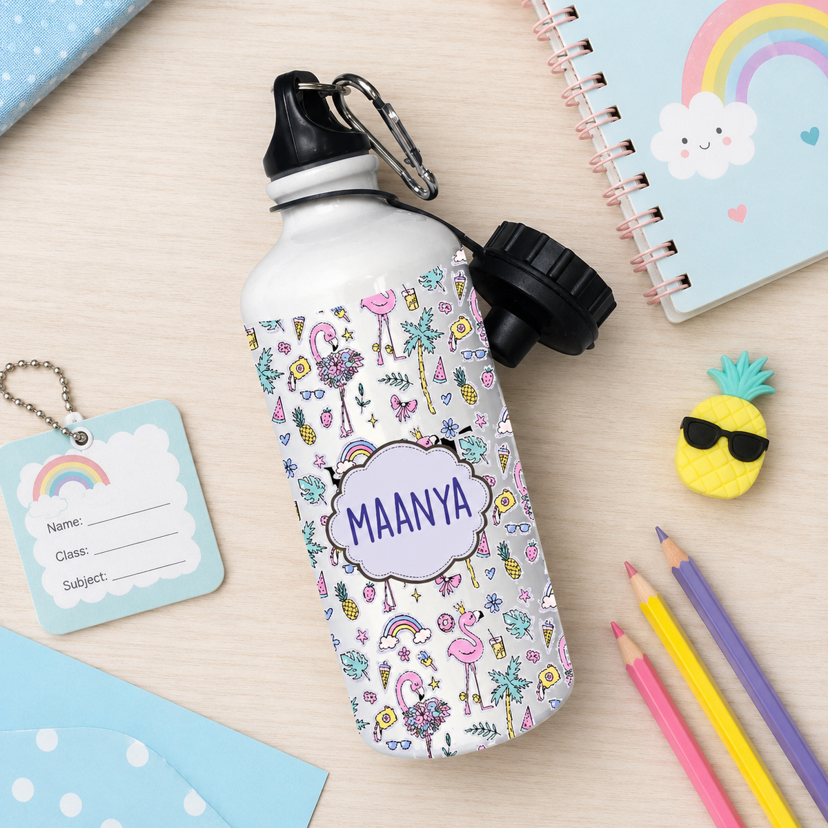 Sipper Bottles - Flamingo