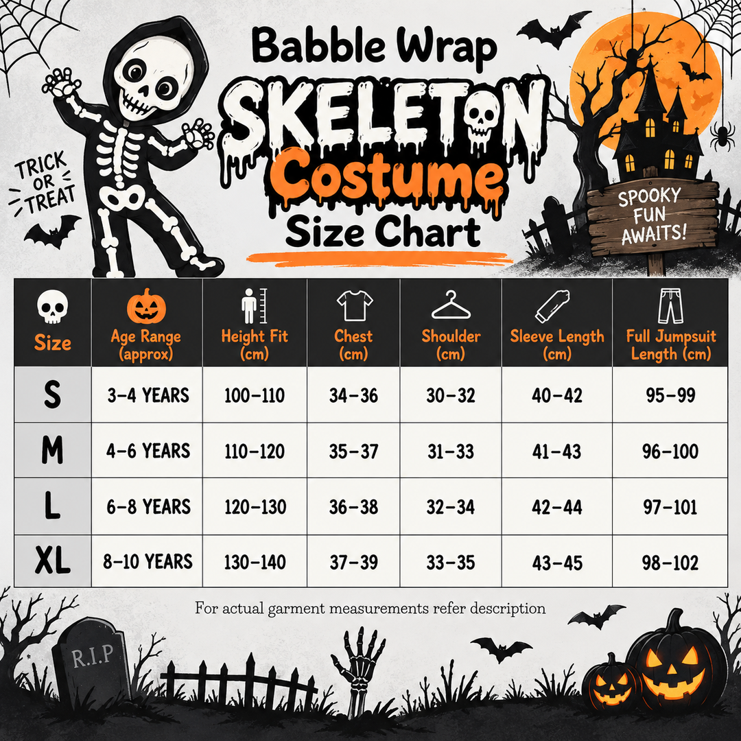 Skeleton Halloween Costume