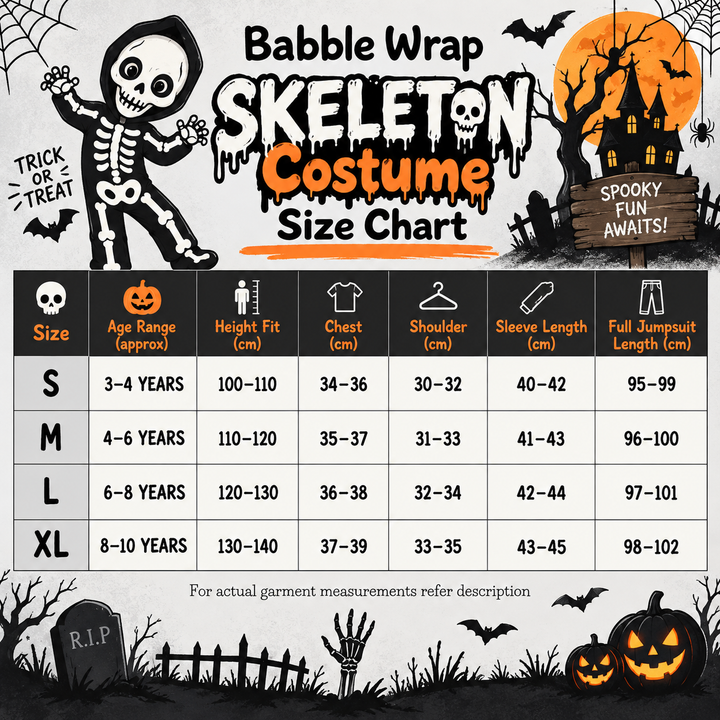 Skeleton Halloween Costume