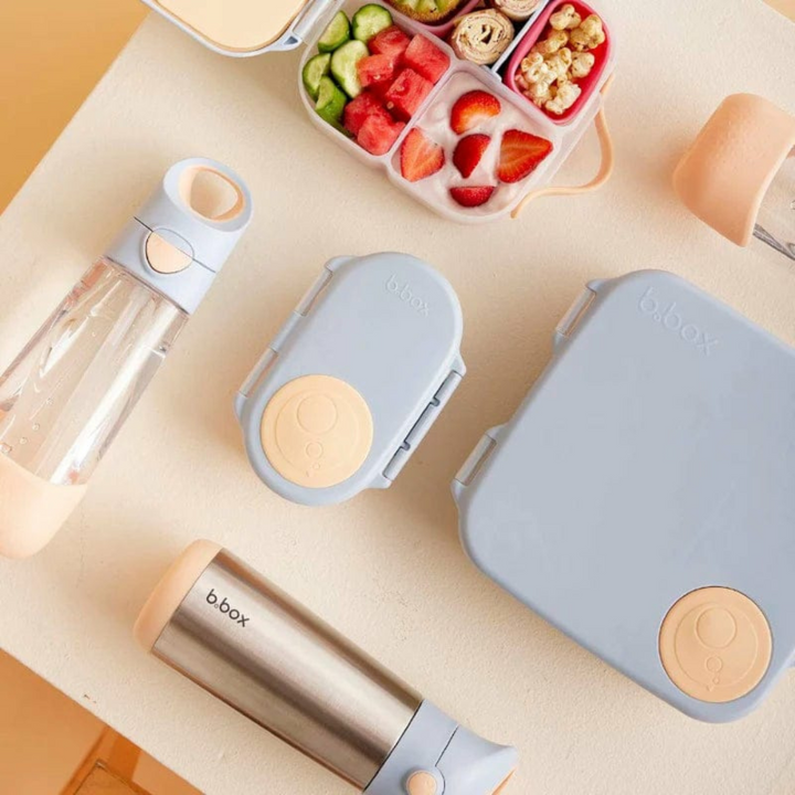 Snack Box Feeling Peachy Light Blue