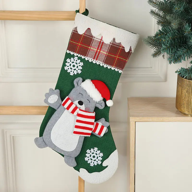 Snowflake Magic Stocking (Set of 3)