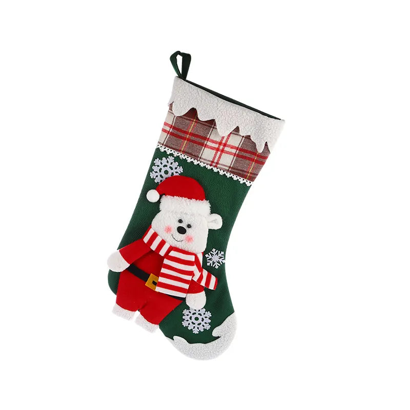 Babble Wrap Snowflake Magic Stocking (Snowman)