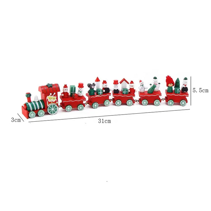 Babble Wrap 12.5" Christmas Carriage Train