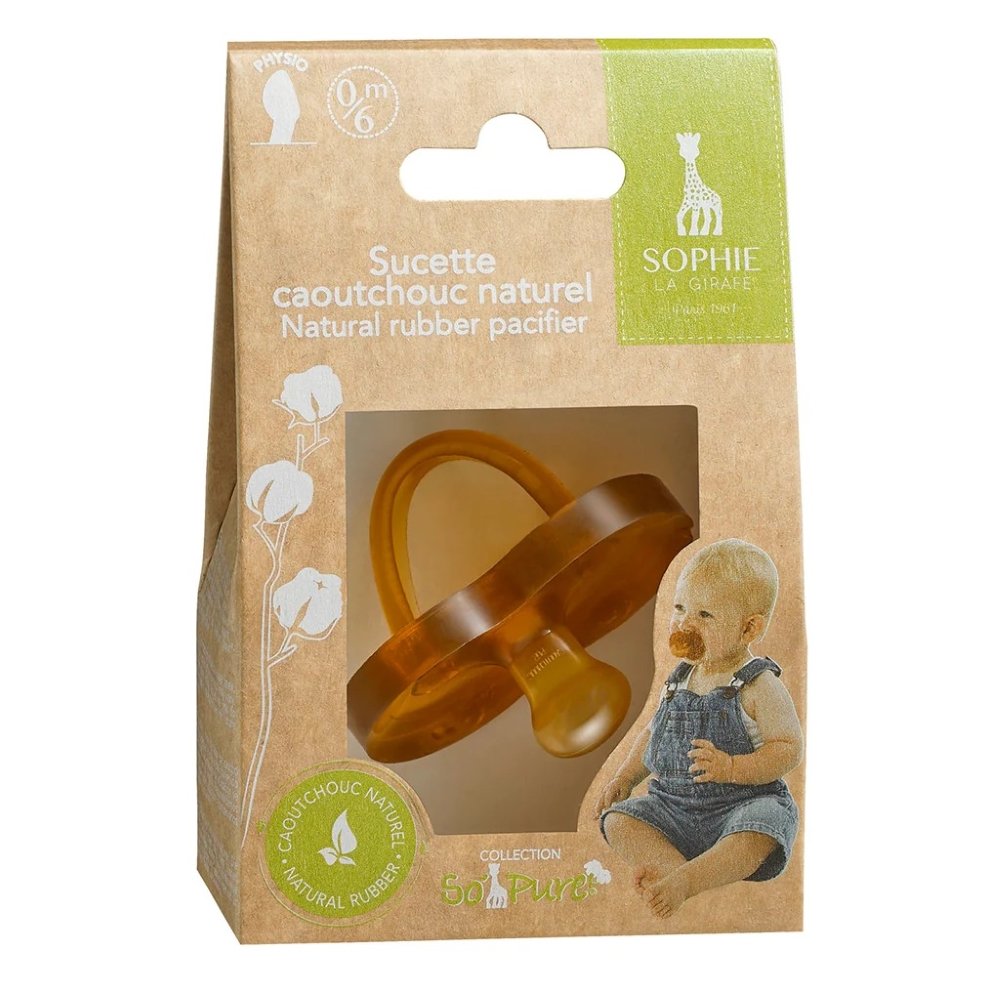 So’pure Natural Rubber Pacifier