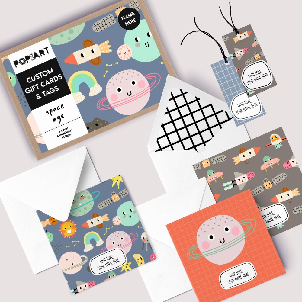 Gift Cards & Tags | Space Age