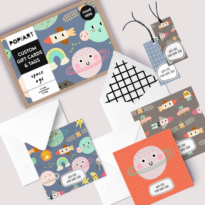Gift Cards & Tags | Space Age