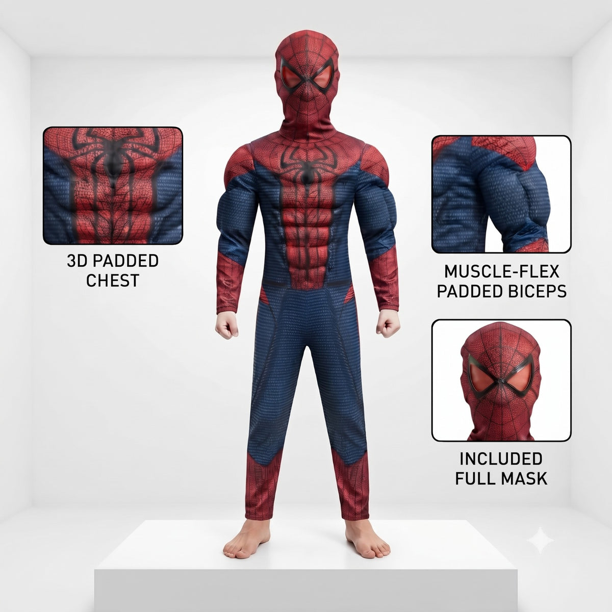 Spider-Man Costume with Full Mask