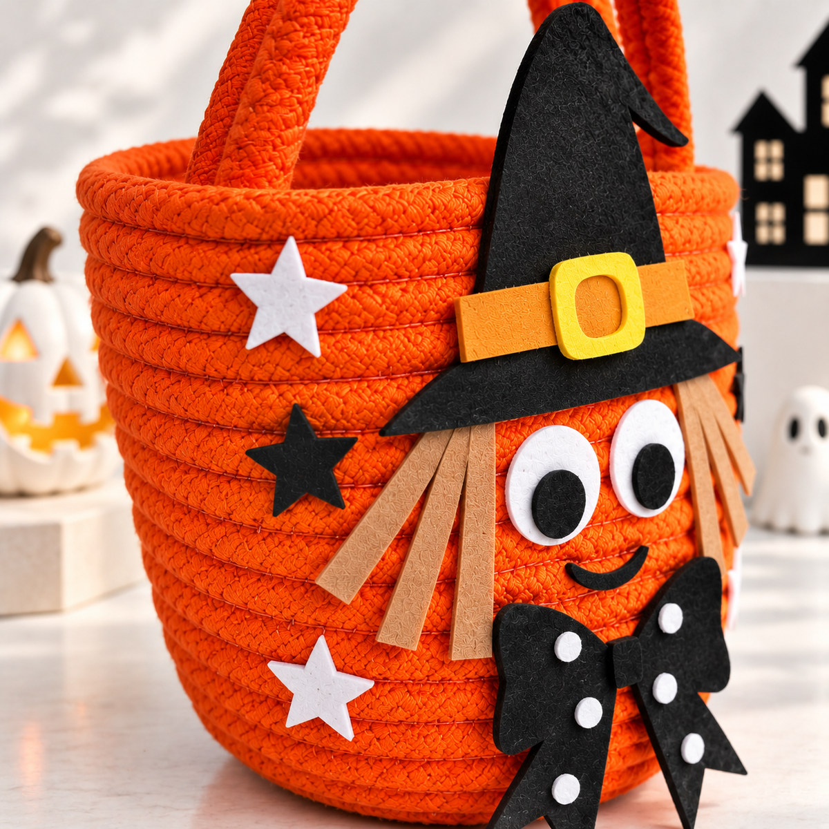 Spooky Buddy Personalised Basket