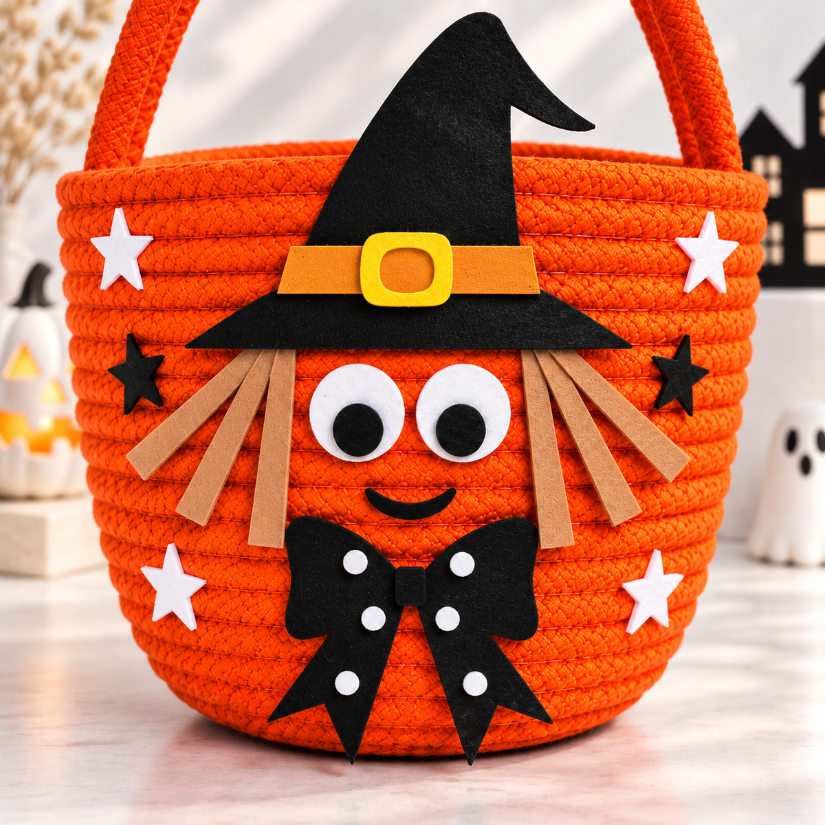 Spooky Buddy Personalised Basket