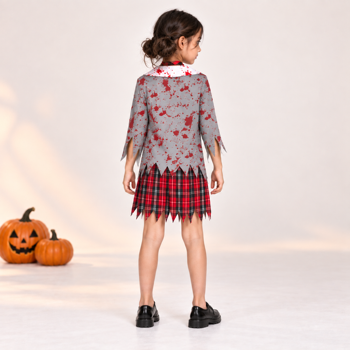 Spooky Schoolgirl Halloween Costume