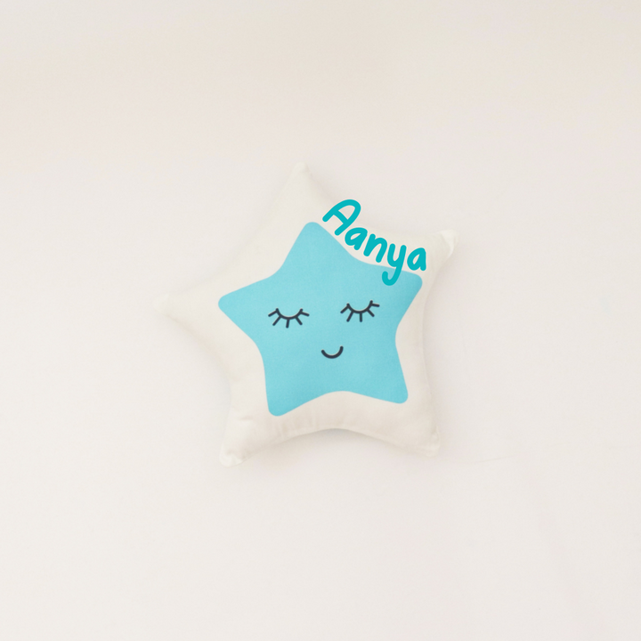 Star (Blue) - Shape Cushion