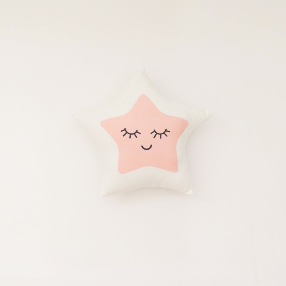 Star (Peach) - Shape Cushion