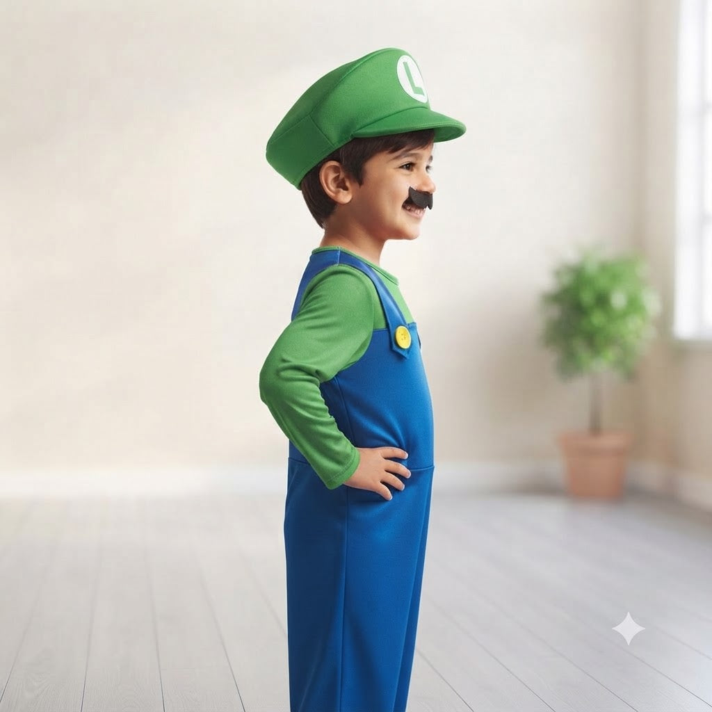 Super Mario Bros Costume-Luigi