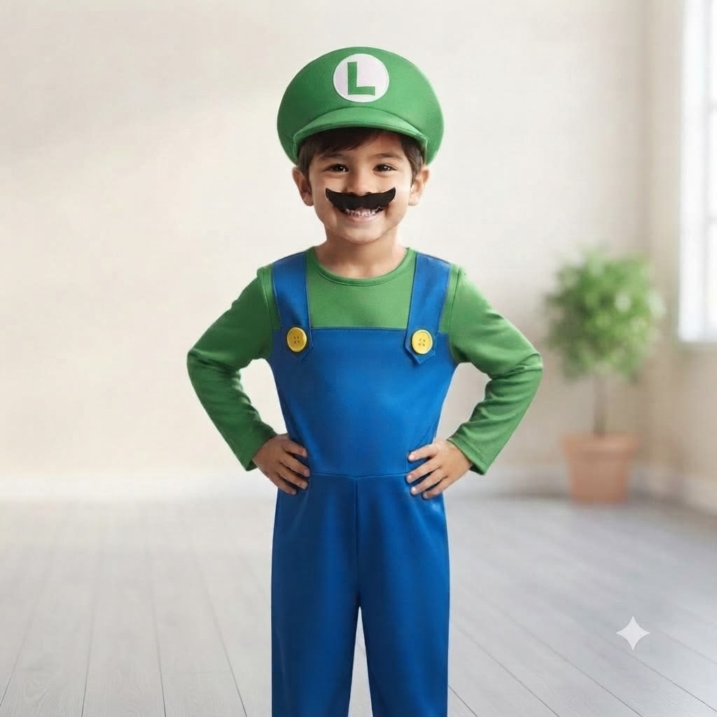 Super Mario Bros Costume-Luigi