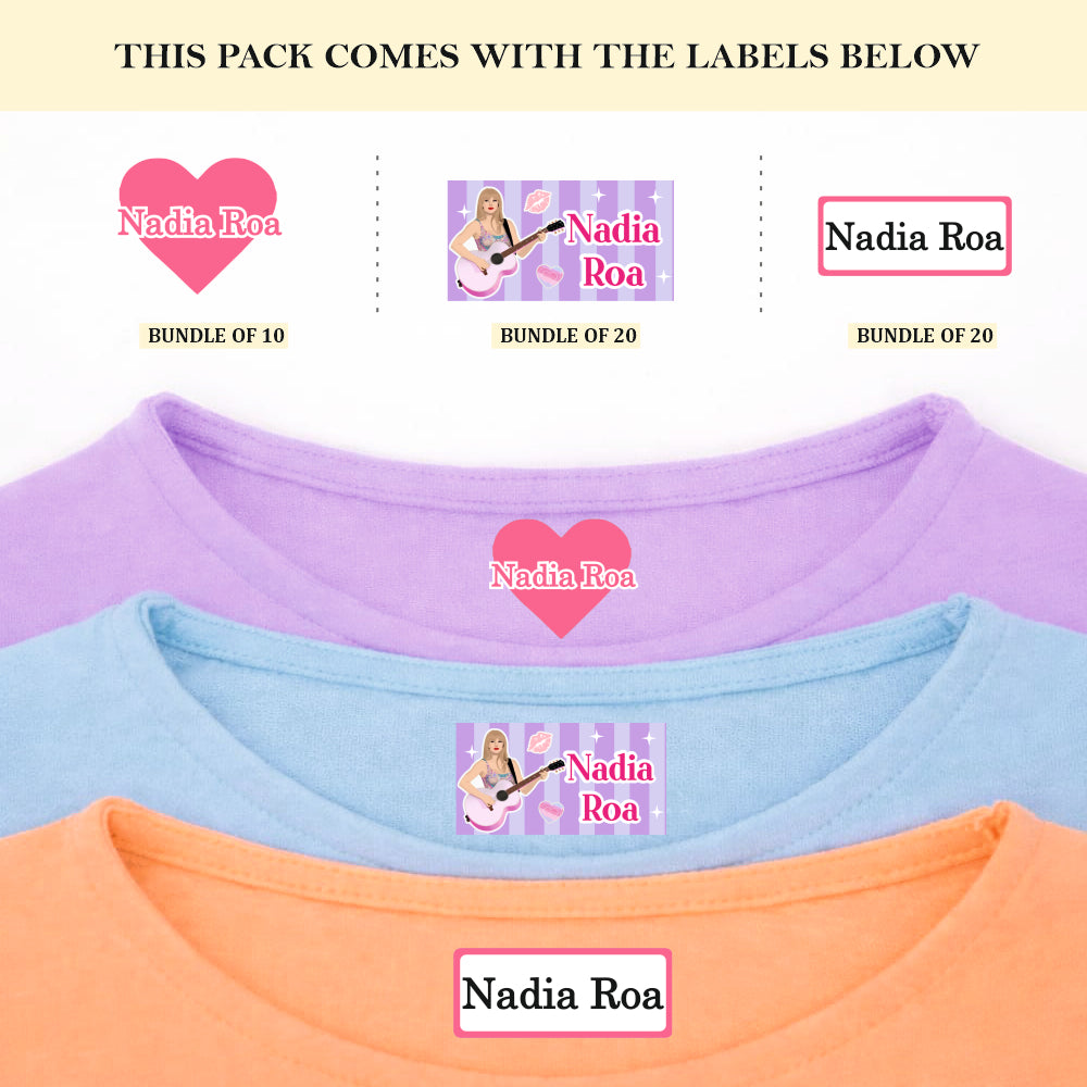 Swiftie Iron On Label ( Pack of 50 )
