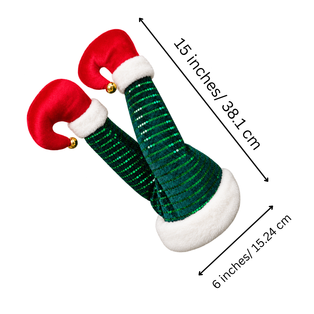 Swinging Legs - Jolly Sparkly Elf