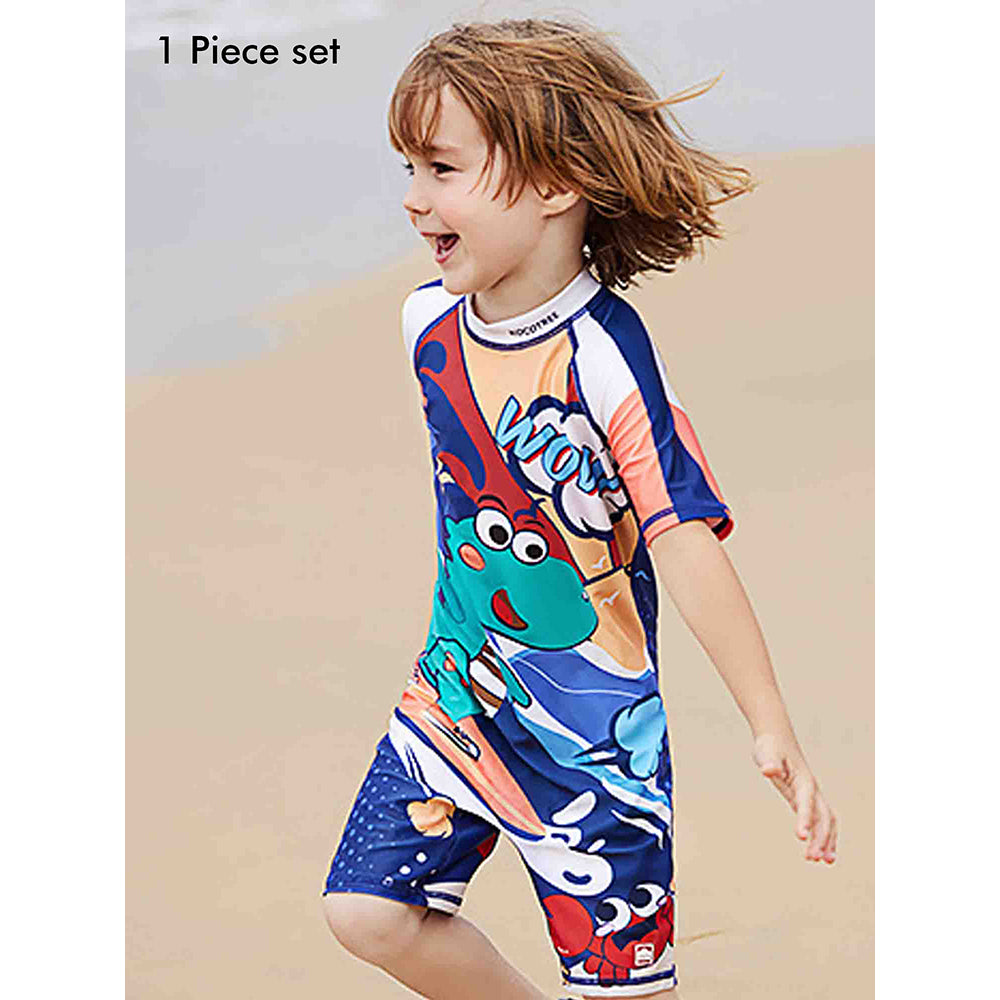 The Wow Dino Swimwear for Kids and Toddlers with UPF 50+