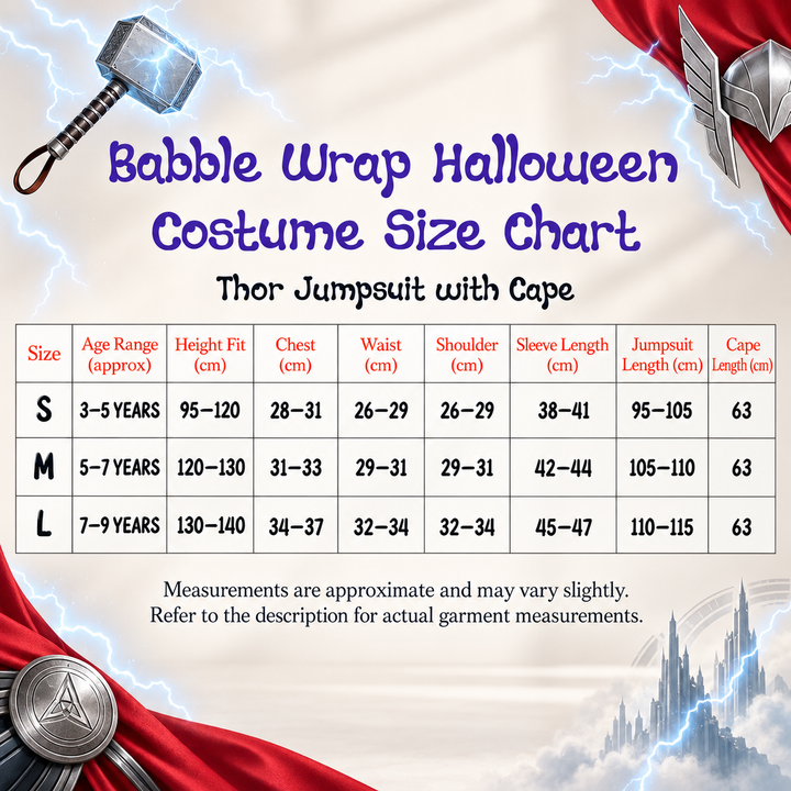 Thunder Hero Halloween Costume