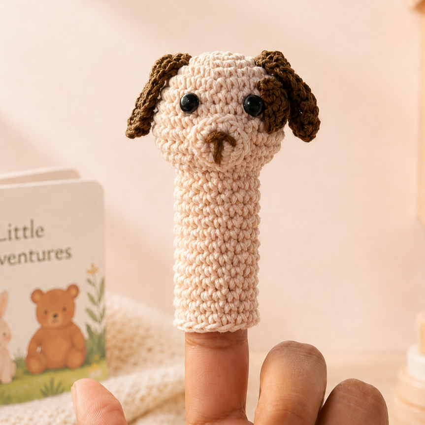 Tiny Tales Animal Puppet Collection Set Of 5