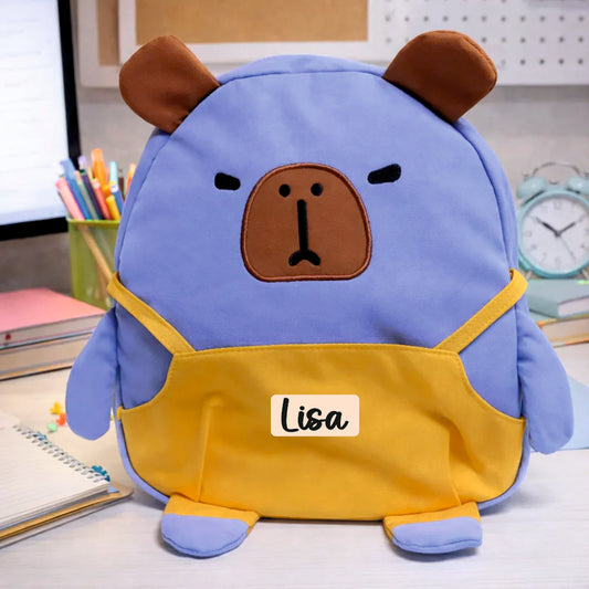 Tiny Teddy Tales Preschool Collection - Blueberry Buddy Backpack