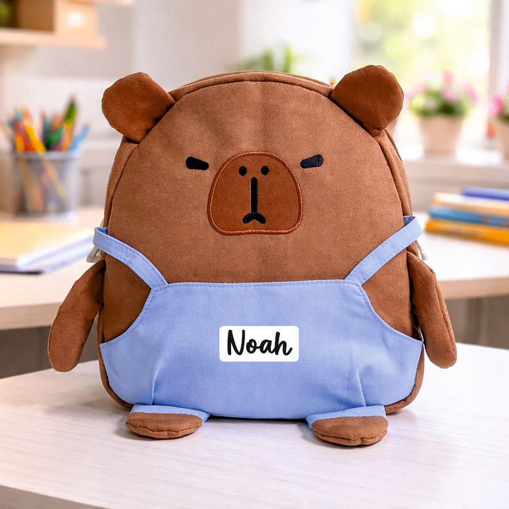 Tiny Teddy Tales Preschool Collection - Mocha Cub Backpack