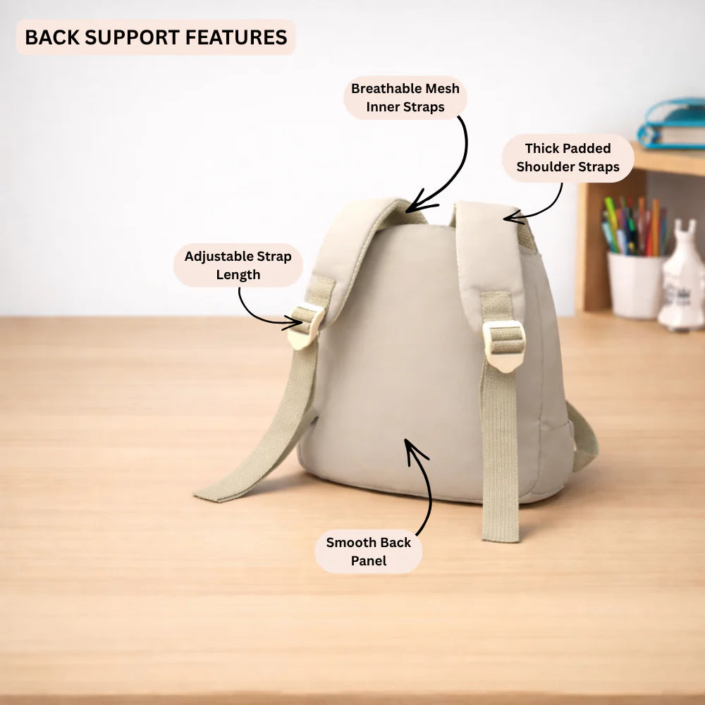 Tiny Teddy Tales Preschool Collection - Oatmeal Cub Backpack