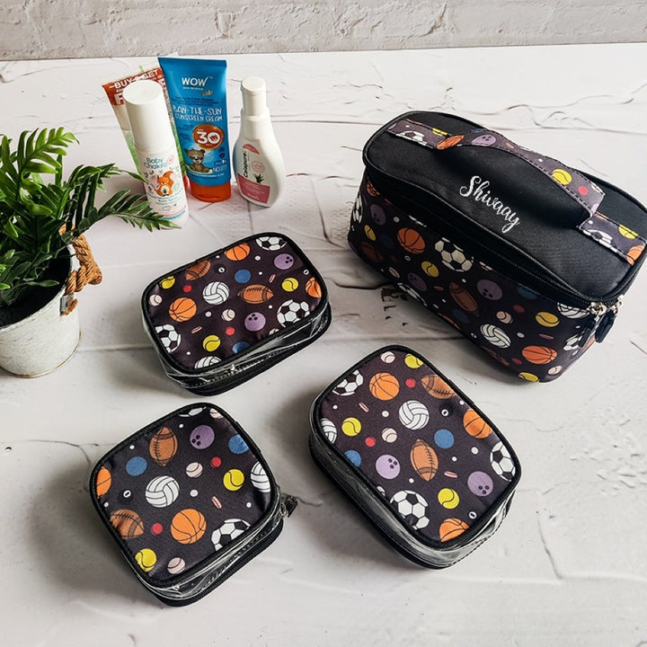 Toiletry Pouch Combo- Ball
