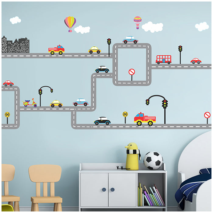 Transport Wall Stickers for Kids Room – Babble Wrap
