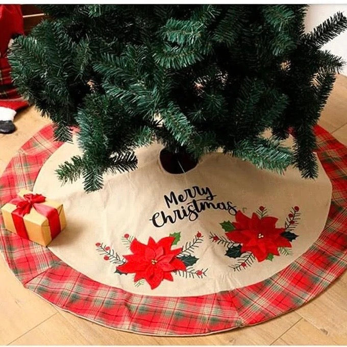 Babble Wrap 42" Tree Skirt - Botanical Bliss