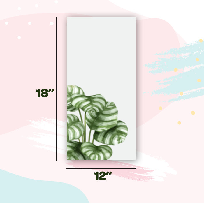 Tropical Leaves Canvas For Wall (Set of 3)