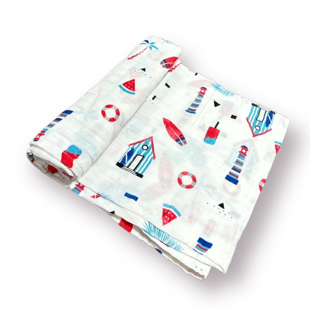 Tropical Voyage Muslin Swaddles - Set of 2