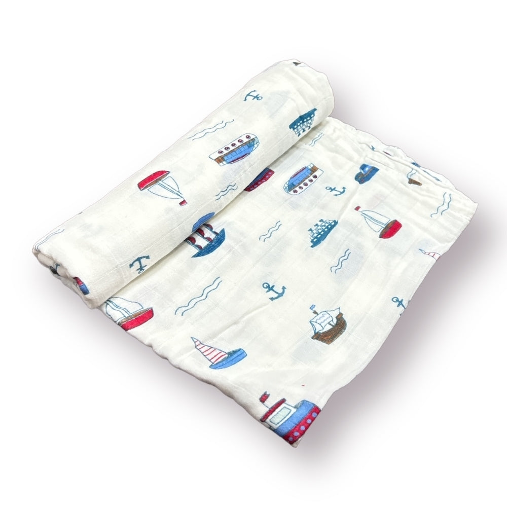 Tropical Voyage Muslin Swaddles - Set of 2