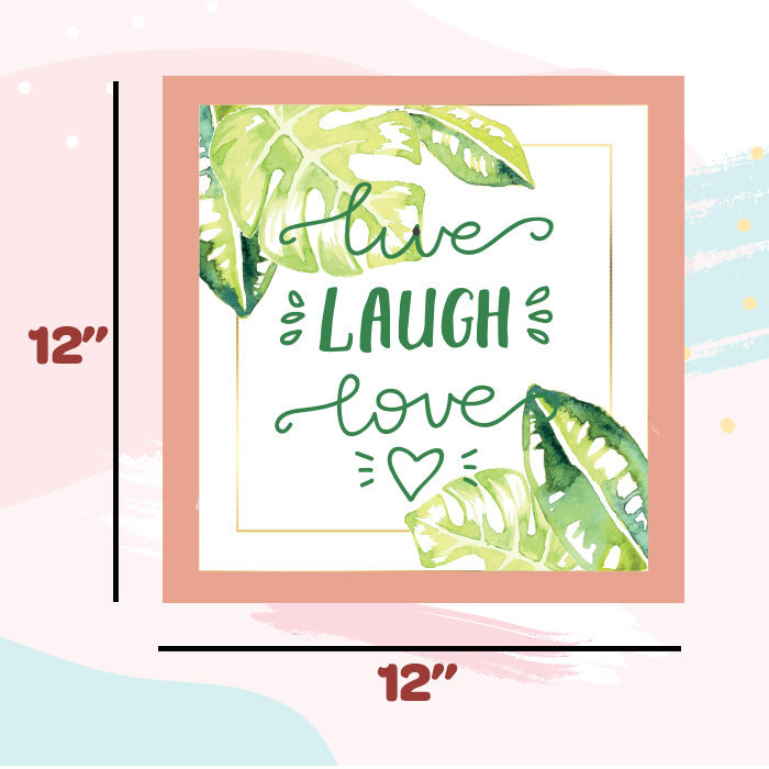 Tropical Vibes Quotes Framed Wall Art (Set of 2)