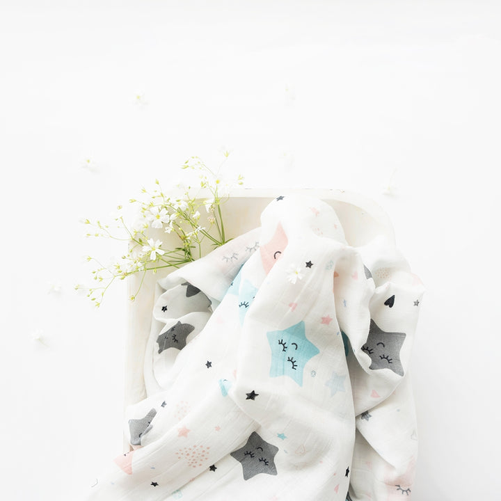 Twinkly Stars - Organic Luxury Swaddle