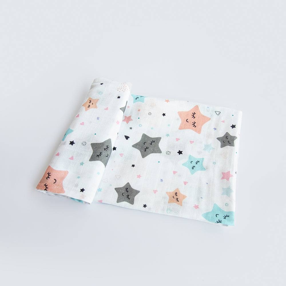 Twinkly Stars - Organic Luxury Swaddle