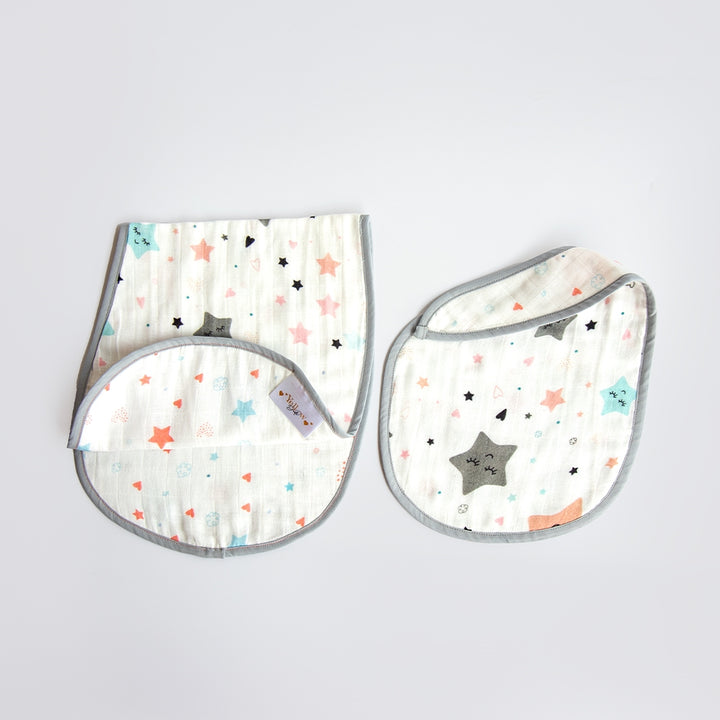 Twinkly Stars Muslin Essentials - Set Of 6