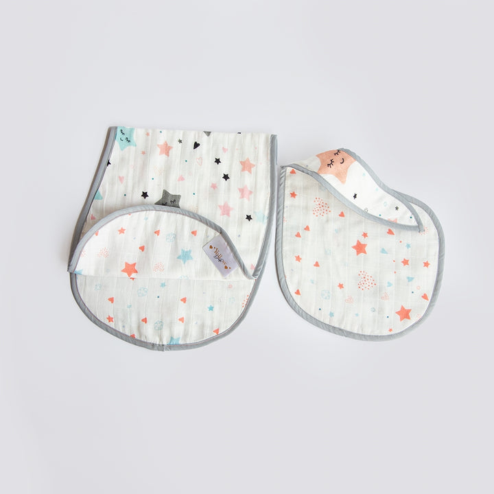 Twinkly Stars Muslin Essentials - Set Of 6