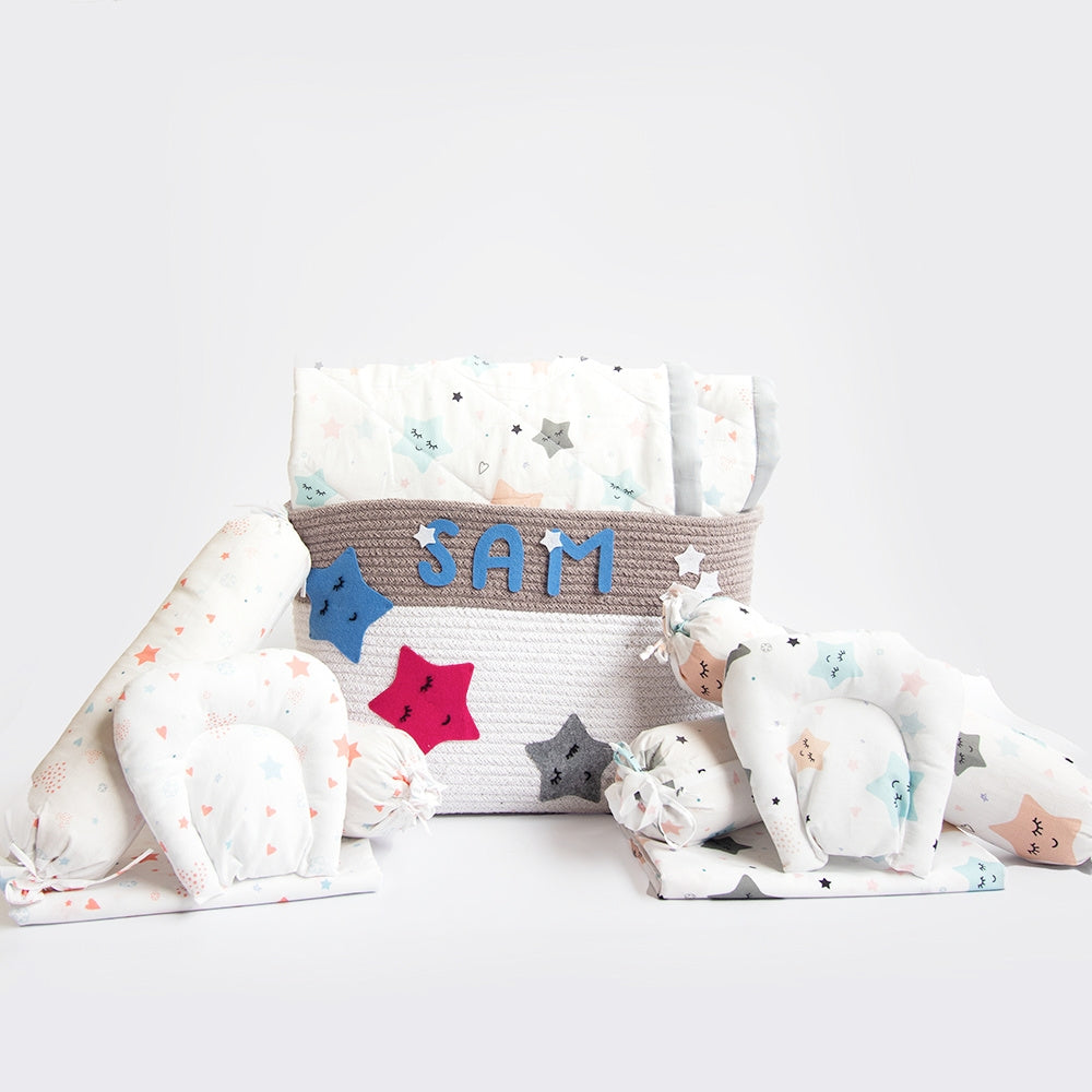 Twinkly Stars & Fairy Dust - Bedding Essentials Gift Basket